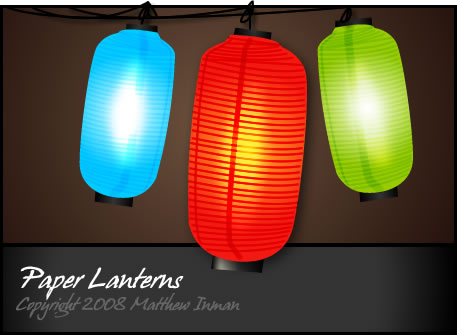 Paper Lanterns from Japan