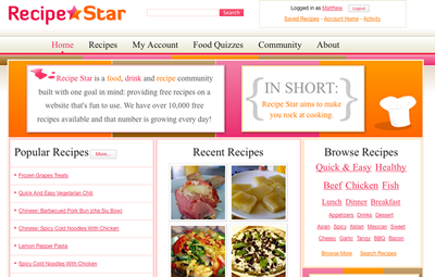 Recipestar