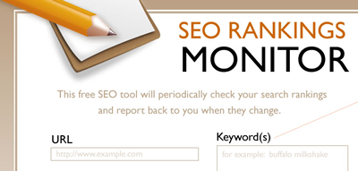 A tool for monitor your search rankings